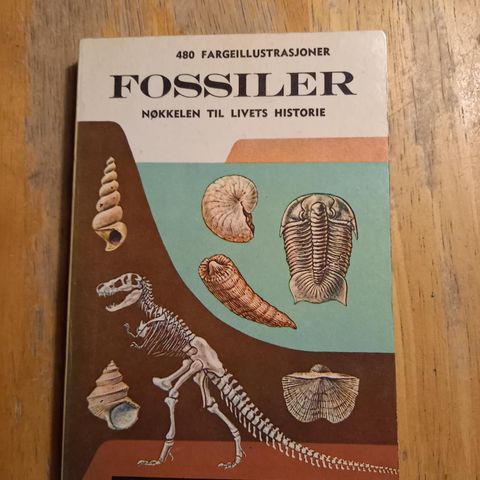 Fossiler Nøkkelen Til Livets Historie- Vintage Bok fra 1965