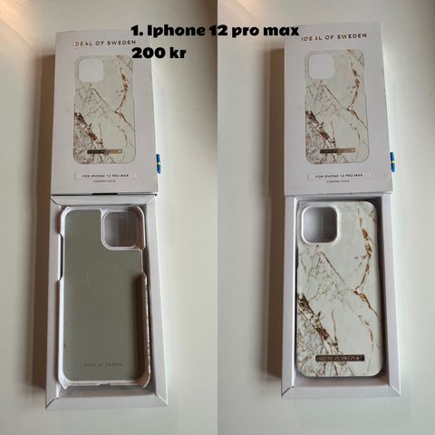 Iphone 12 pro max deksel