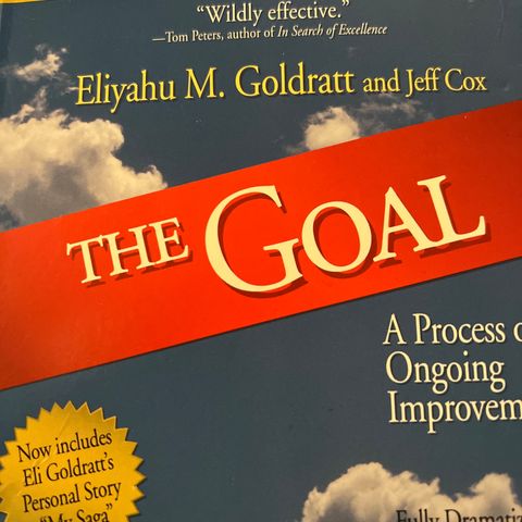 Eliyahu M Goldratt The Goal - A Process of ongoing Improvement