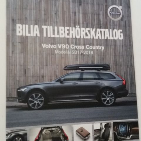 2017/18 VOLVO V90 CROSS COUNTRY Tilbehørskatalog.