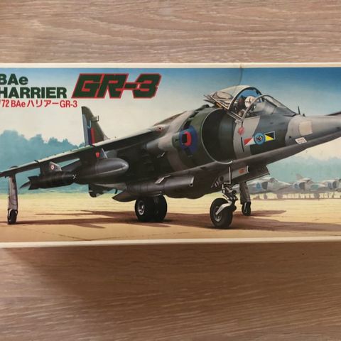 modellfly 1:72 Fujimi BAe Harrier GR-3