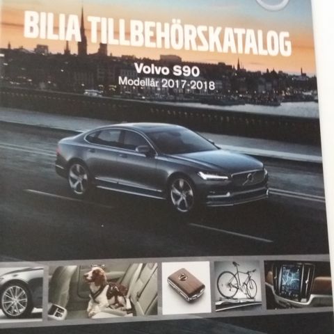 2017/18 VOLVO S90 Tilbehørskatalog.