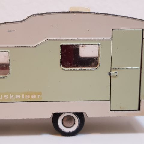 Campingvogn Sprite Musketer. Tekno Denmark 815. Made in Denmark 1964