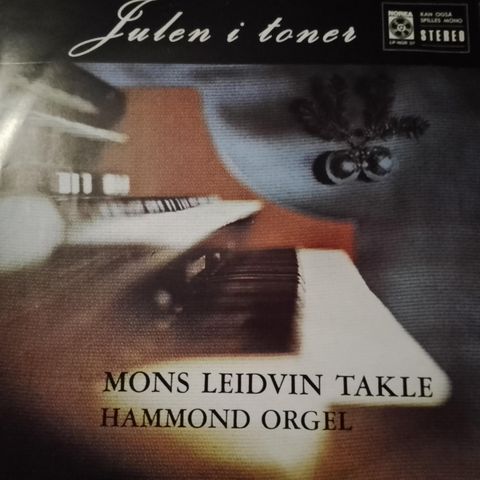 Mons leidvin takle.julen i toner.hammond orgel.