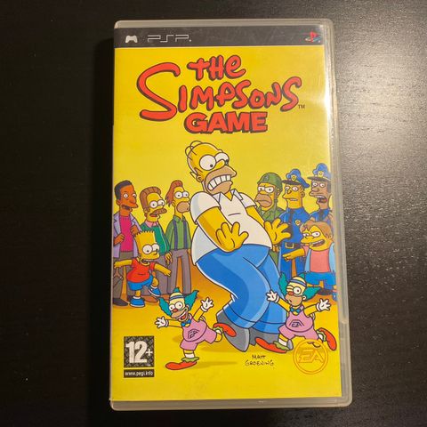 The Simpsons Game CIB til Psp