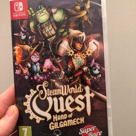 Steamworld Quest Hand of Gilgamech Switch (Super Rare) som ny!