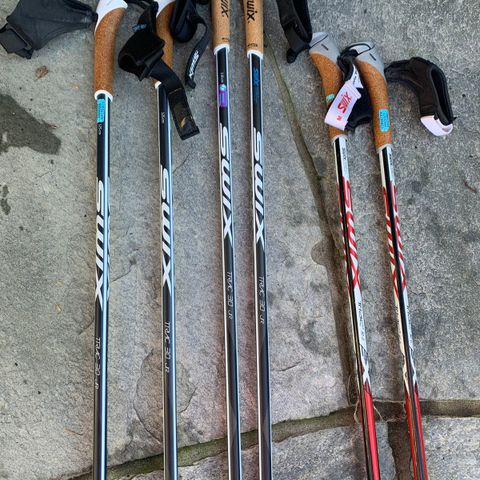 Ski staver, fischer, swix