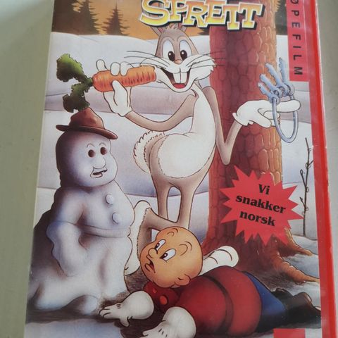 KR  29 VHS SNURRE SPRETT FULL FART MED