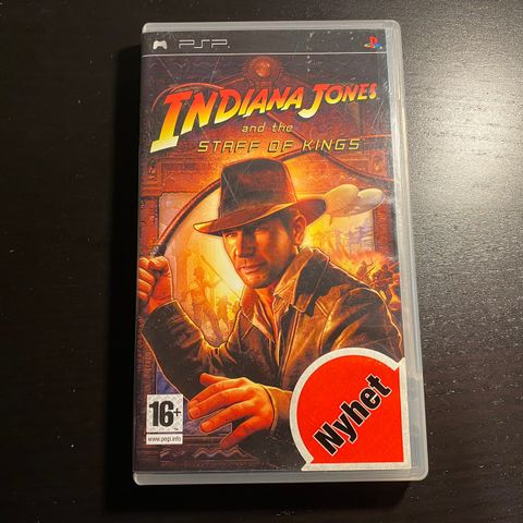 Indiana Jones And The Staff Of Kings CIB til Psp