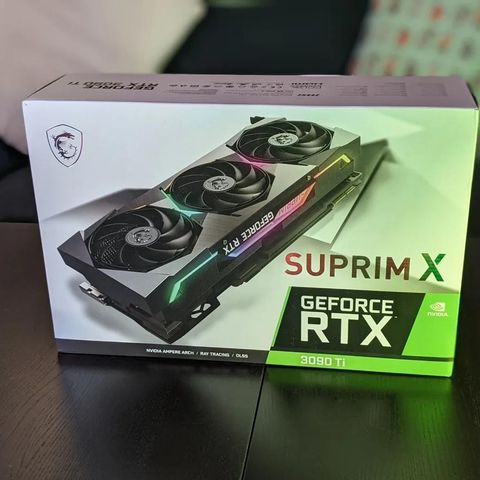 MSI RTX 3090 TI SUPRIM X