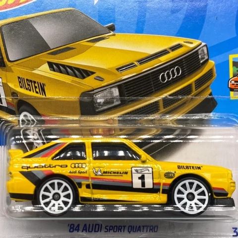 Hot Wheels 84 Audi Sport Quattro