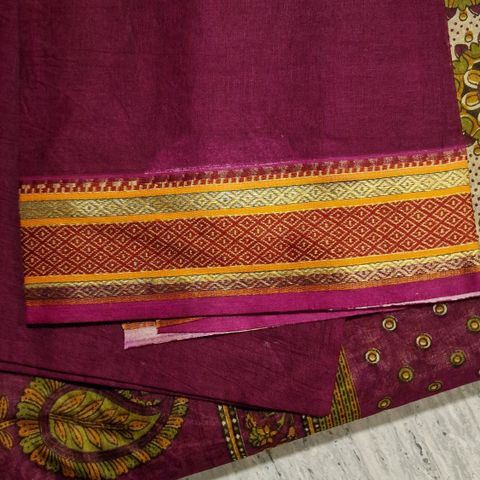 unstitched saree