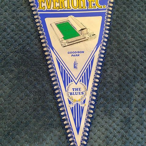 Everton - vintage vimpel fra 70-tallet