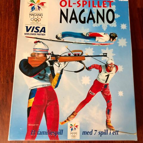 Brettspill Nagano OL 1998