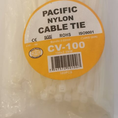 Cable ties 100 pcs