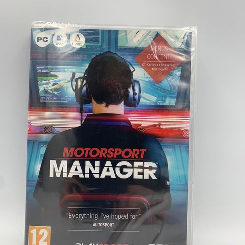 Motorsport Manager (forseglet) PC