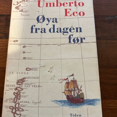 Umberto Eco.Øya fra dagen før .