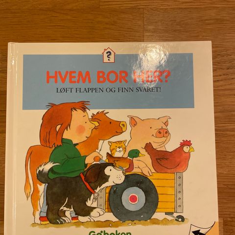 "Hvem bor her" klaffebok