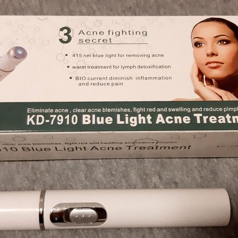 Blue light  acne remove