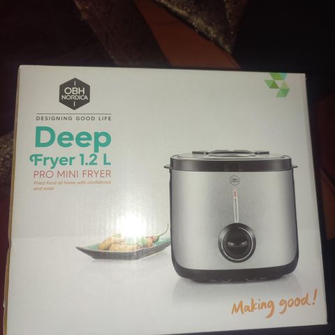 Deep fryer 1,2L