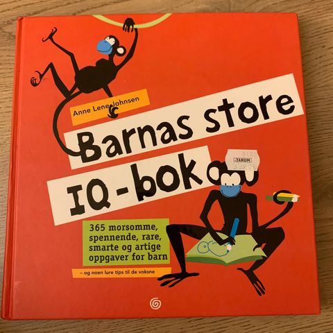 Barnas store IQ-bok, Anne Lene Johnsen