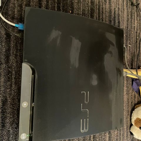 PS3 slim 120Gb og 9 spill