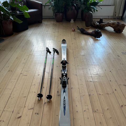 Volant Super Karve Skis Stainless Steel 183 cm og scott staver