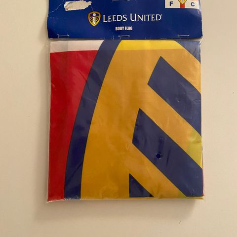 Leeds supporterflagg