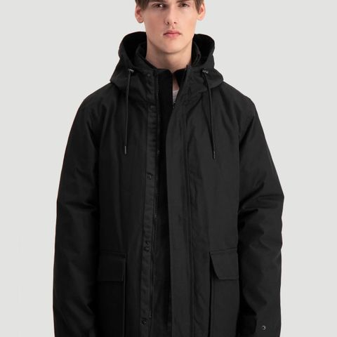 New HOLZWEILER black parka, unisex?, size M