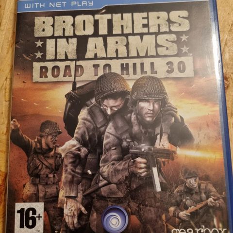 (Kan fås gratis) PS2 Brothers In Arms Road To Hill 30