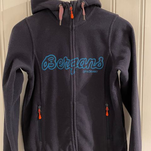 Bergans fleece jakke str 152