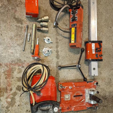 Hilti DD-160E Kjerneboremaskin med masse utstyr