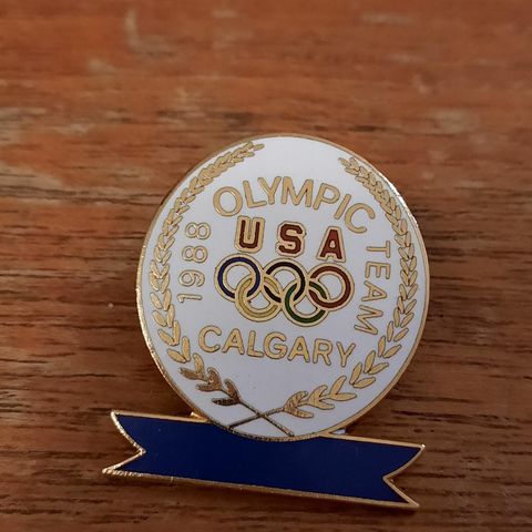 Olympic team USA - Calgary 1988 pins