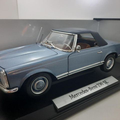 1/18 NOREV - MERCEDES BENZ 230 SL SOFTTOP