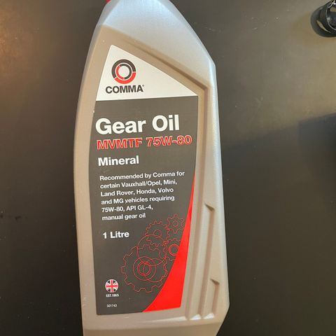 Mineral Gear Oilq