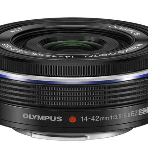 nytt Olympus 14-42mm/3.5-5.6 EZ Pancake (verdens tynneste)