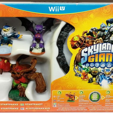 Skylanders Giants Starterpakke Wii U - nytt