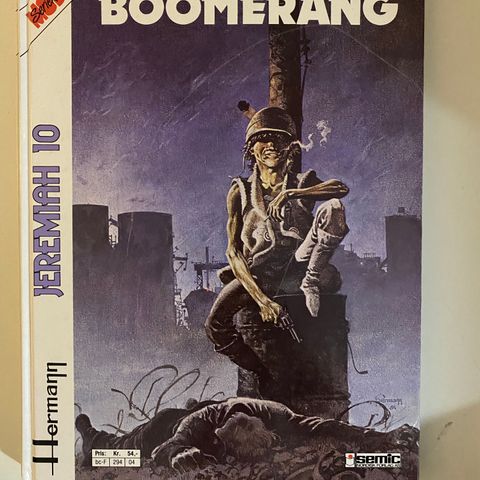 Jeremiah 10 - Boomerang  (hardcover)