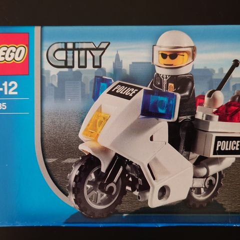 LEGO City 7235 City Police Motorcycle (utgått Lego)