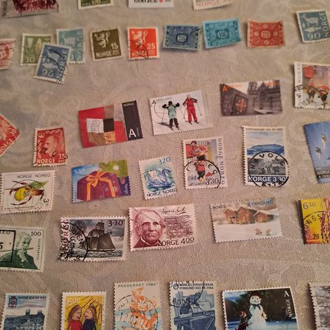 260 norske frimerker