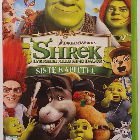 DVD "SHREK - Lykkelig alle sine dager" 2010 💥 Kjøp 4for100,-