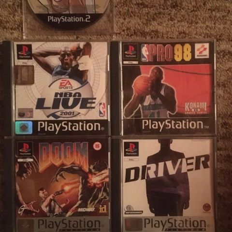 Playstation 1 PS One NBA Doom