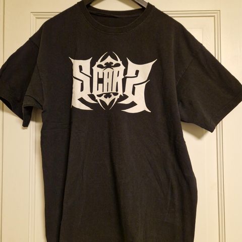 Band t-shirt/ T-skjorte Scars st XL