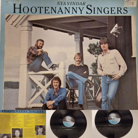 VINTAGE/RETRO LP-VINYL "HOOTENANNY SINGERS/NYE VINDAR 1979"