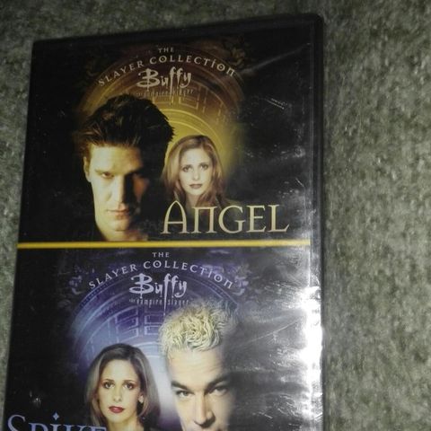 Skrotfot: Buffy The Slayer Collection Angel og Spike Ny/forseglet