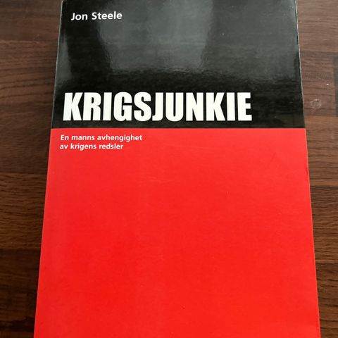 Jon Steele. Krigsjunkie