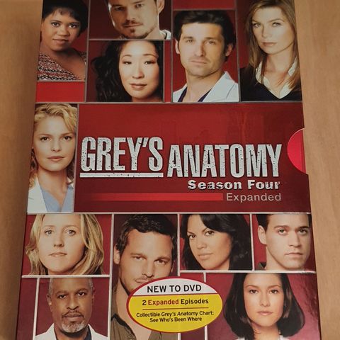 Grey`s Anatomy - Sesong 4  ( DVD )