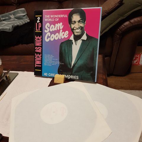 Sam Cooke 40 great memories 2lp