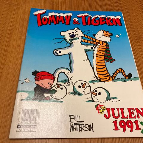 JULEHEFTE - TOMMY & TIGERN - JULEN 1991