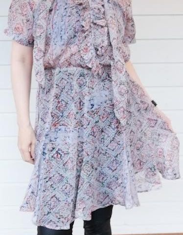 Line of Oslo Ruffled Dress